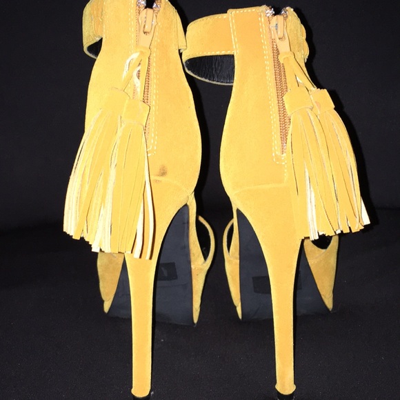 🚨FINAL PRICE🚨Fringe High Heels - Picture 6 of 8